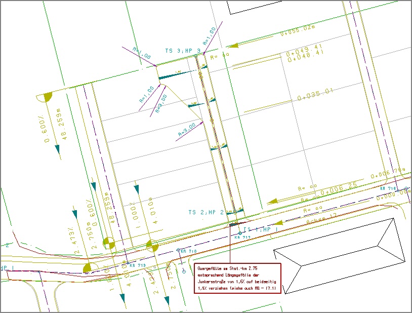 Straßenplanung: